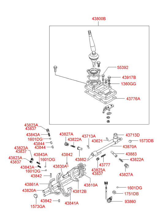 4381233000 HYUNDAI