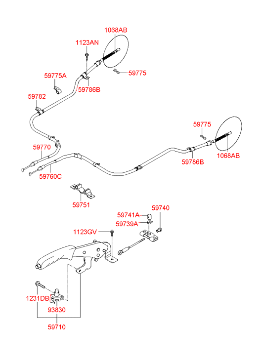 5971005000LK HYUNDAI