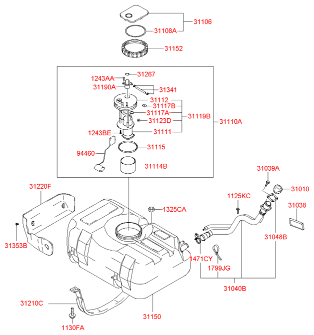 3121102500 HYUNDAI