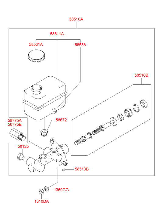 5850102A00 HYUNDAI