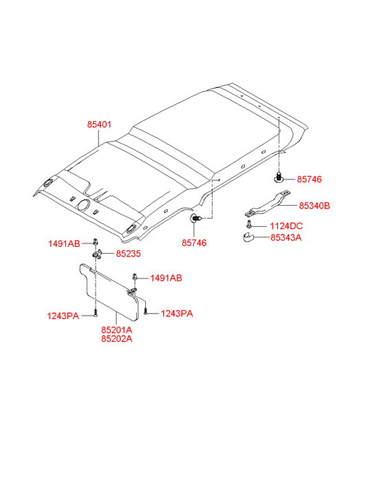 8574602000OB HYUNDAI