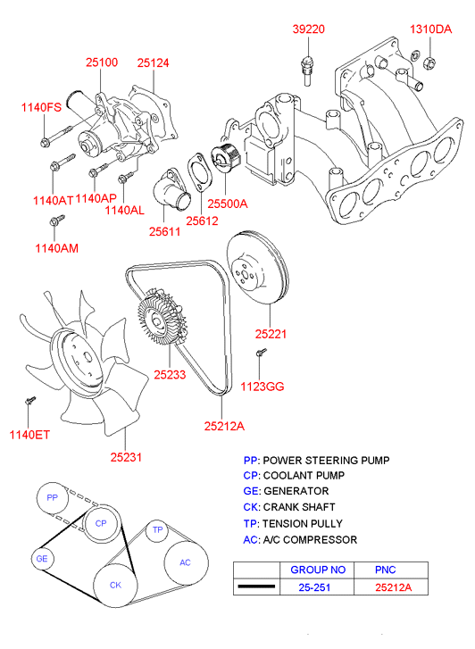 2522143611 HYUNDAI