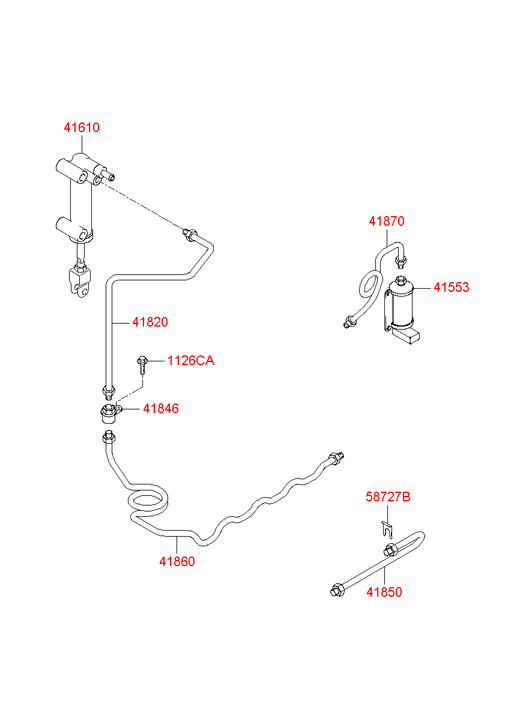 416004B001 HYUNDAI