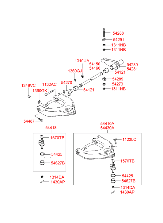 541504B700 HYUNDAI