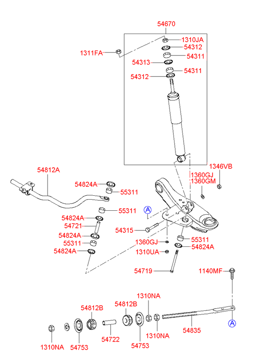 546304F000 HYUNDAI