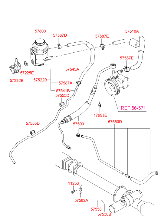 5722525030 HYUNDAI