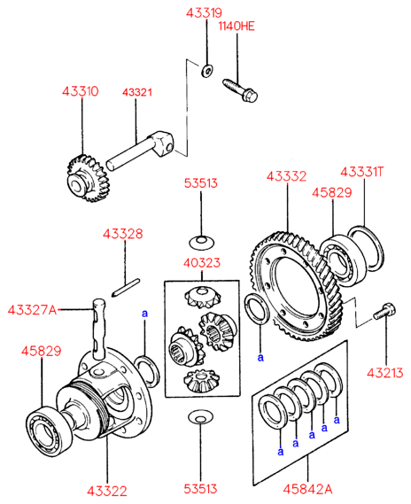 4333222600 HYUNDAI