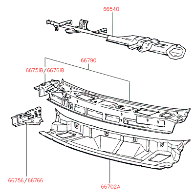 6675622300 HYUNDAI