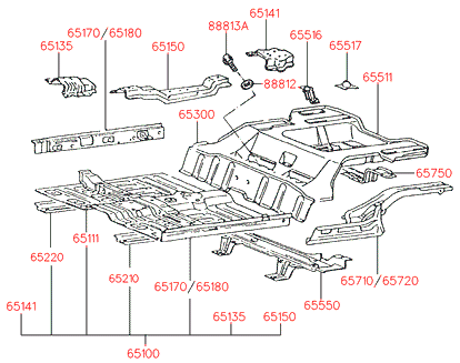 6510023270 HYUNDAI