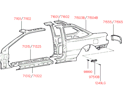 7160223300 HYUNDAI