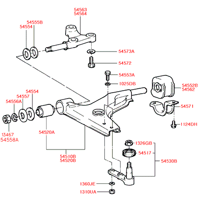 5456424A00 HYUNDAI