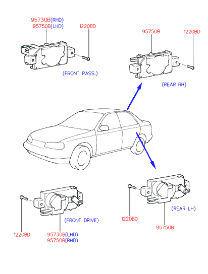 9575031010 HYUNDAI