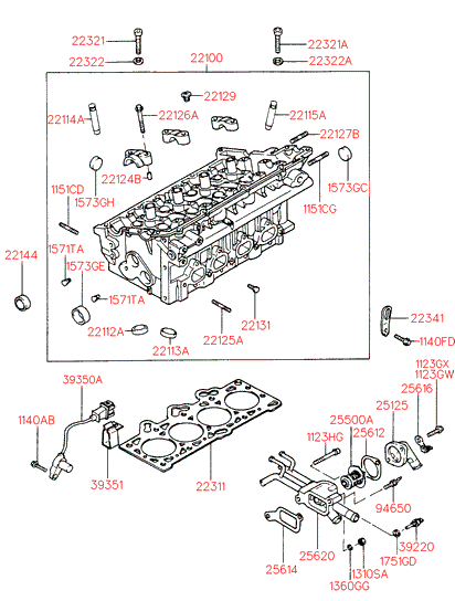 2212923000 HYUNDAI