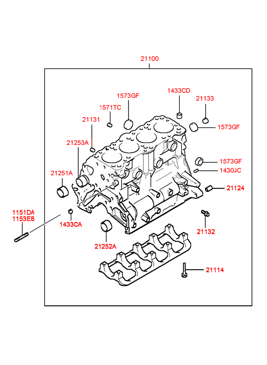 2113138000 HYUNDAI