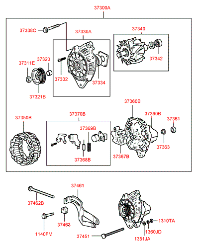 3734038300 HYUNDAI