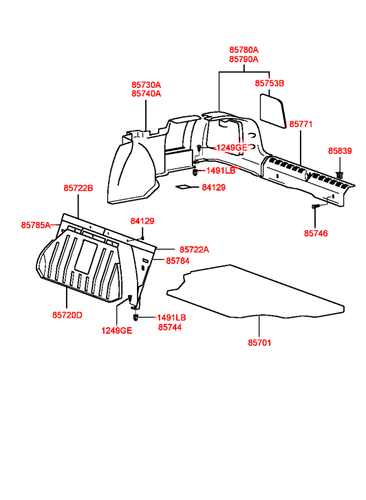 8574038100MC HYUNDAI