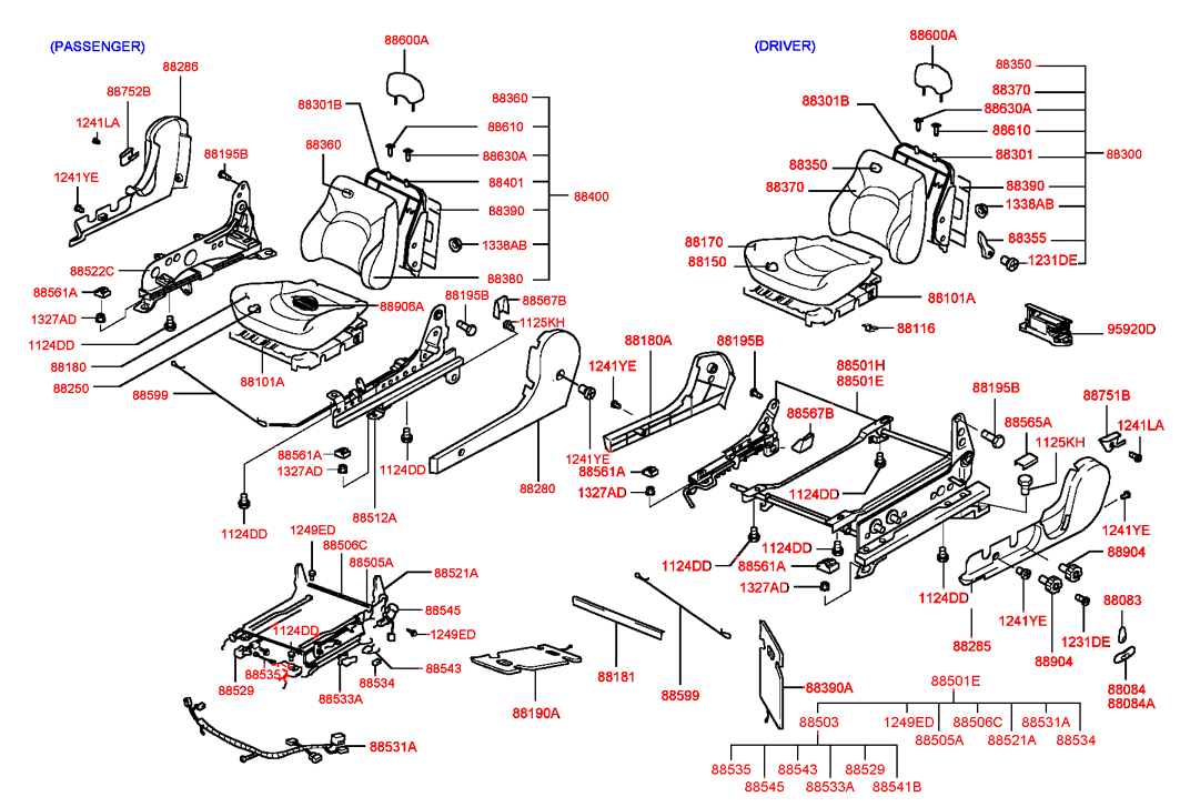 8890438100LT HYUNDAI