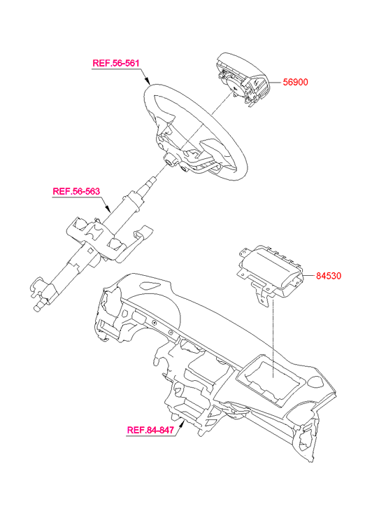 569001R000RY HYUNDAI