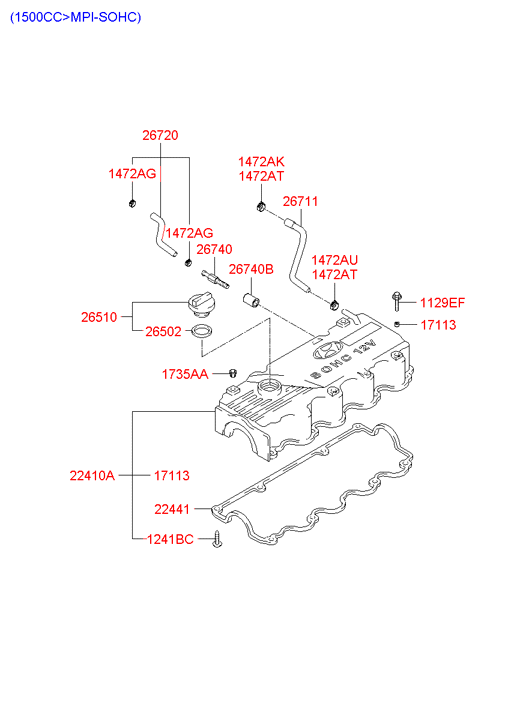 2241026615 HYUNDAI