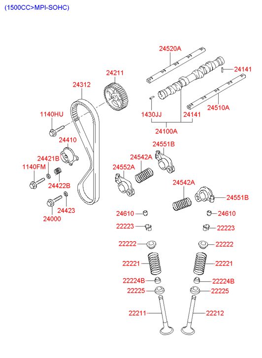 2222122600 HYUNDAI