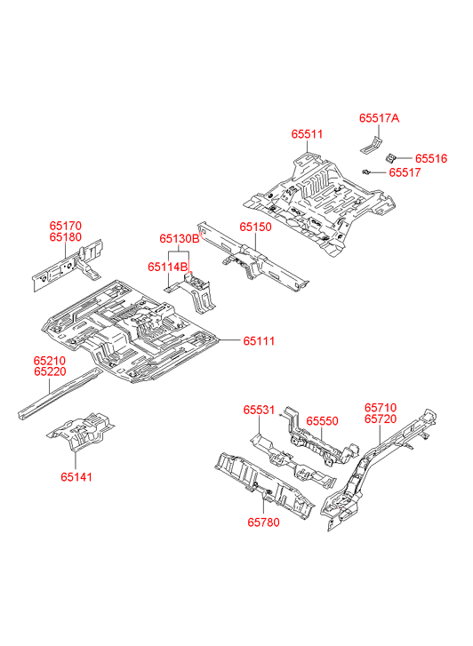 6511325000 HYUNDAI