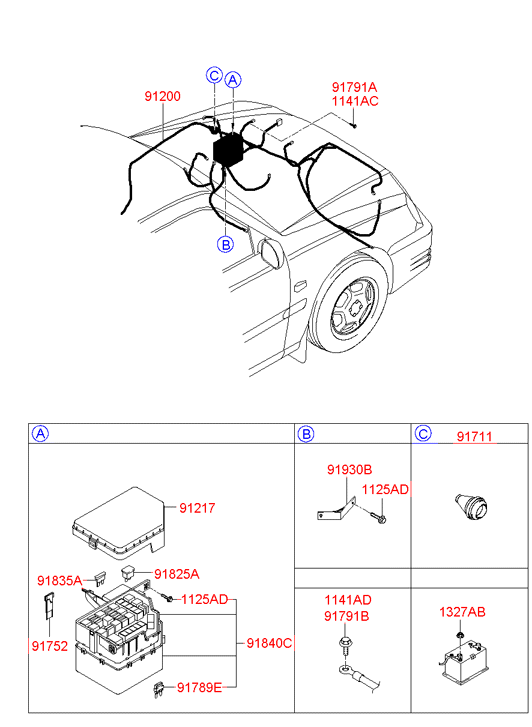 9185038000 HYUNDAI