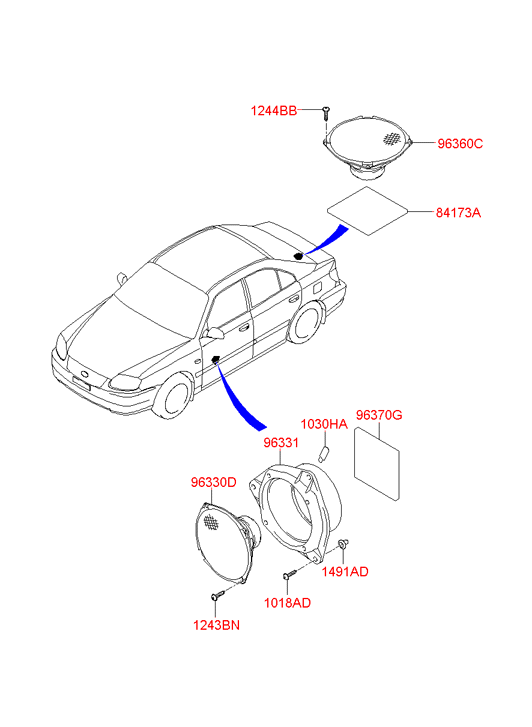 9631025000 HYUNDAI