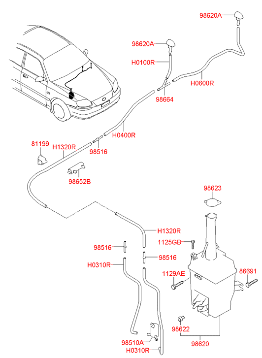 9862025100 HYUNDAI