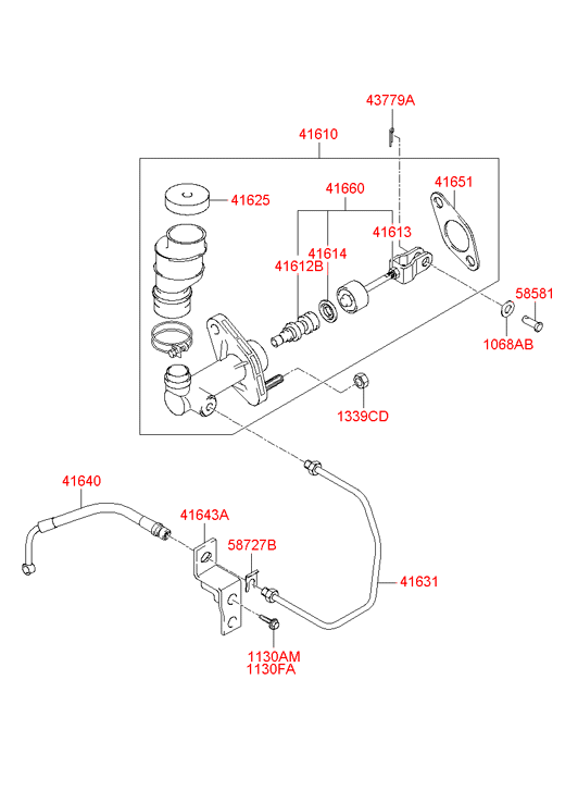 4164038010 HYUNDAI