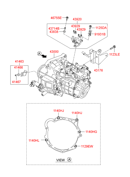 4300026400 HYUNDAI