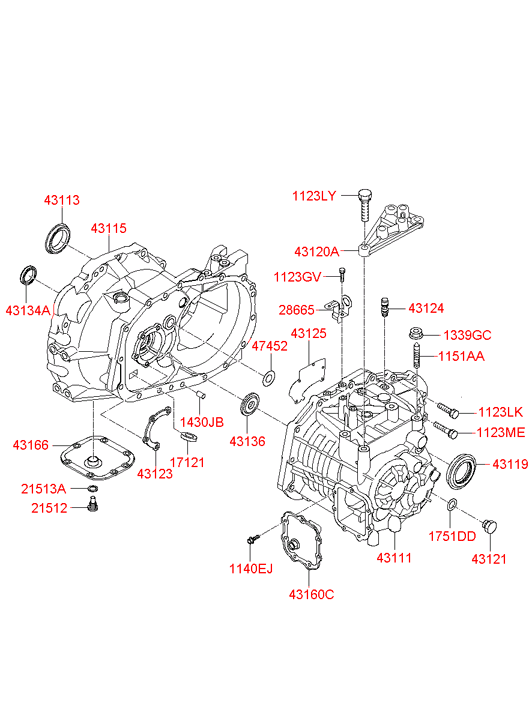 4316039002 HYUNDAI