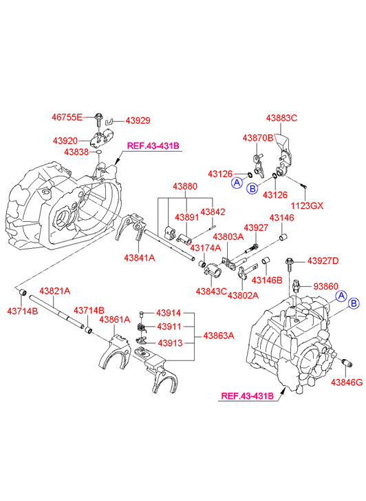 4386139010 HYUNDAI