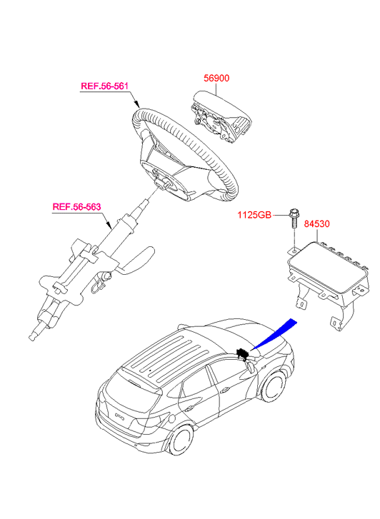 1327406007K HYUNDAI