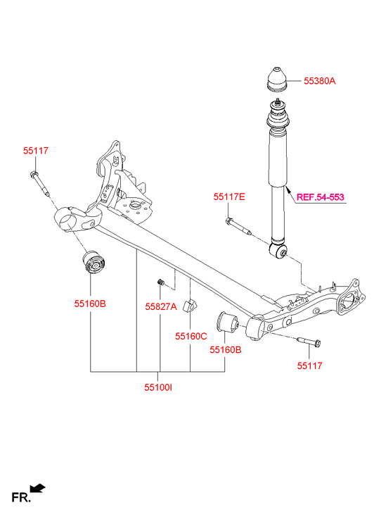 55160B9000 HYUNDAI