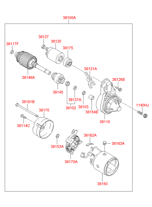 3618203300 HYUNDAI