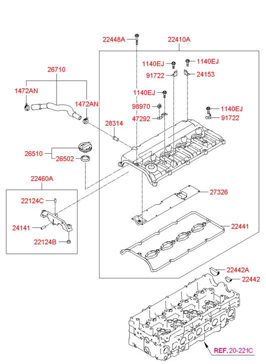 224104A440 HYUNDAI