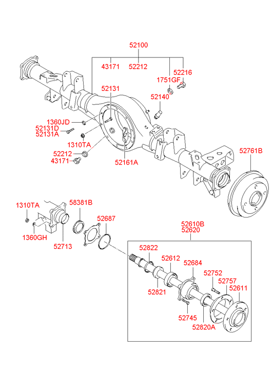 526104A054 HYUNDAI