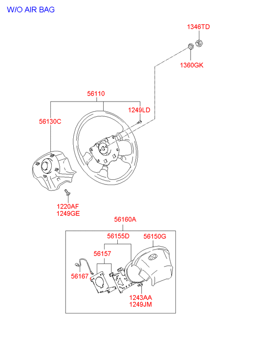 5615634500 HYUNDAI