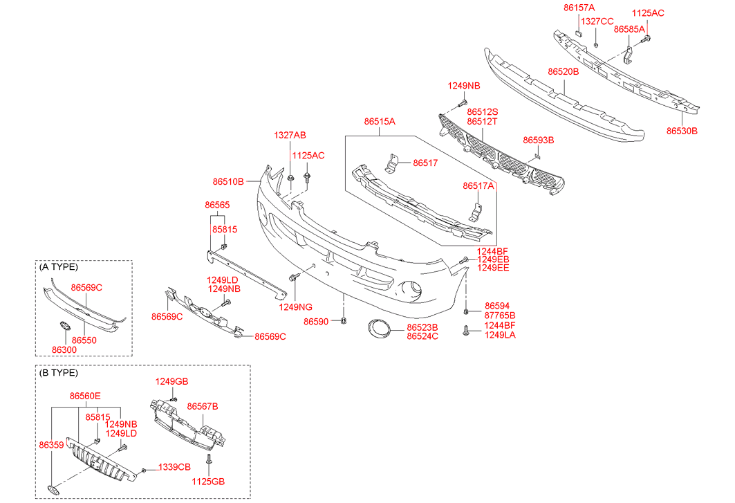 865234A000 HYUNDAI