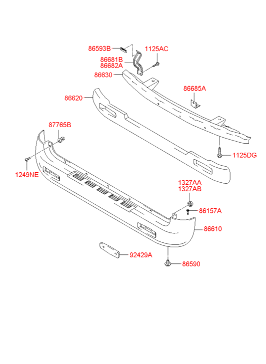 866104A000 HYUNDAI