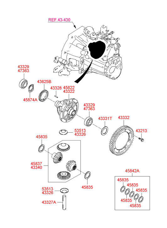 4323923050 HYUNDAI