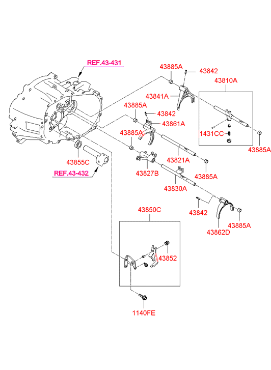 4386223002 HYUNDAI