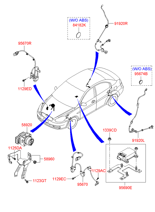 956701G000 HYUNDAI