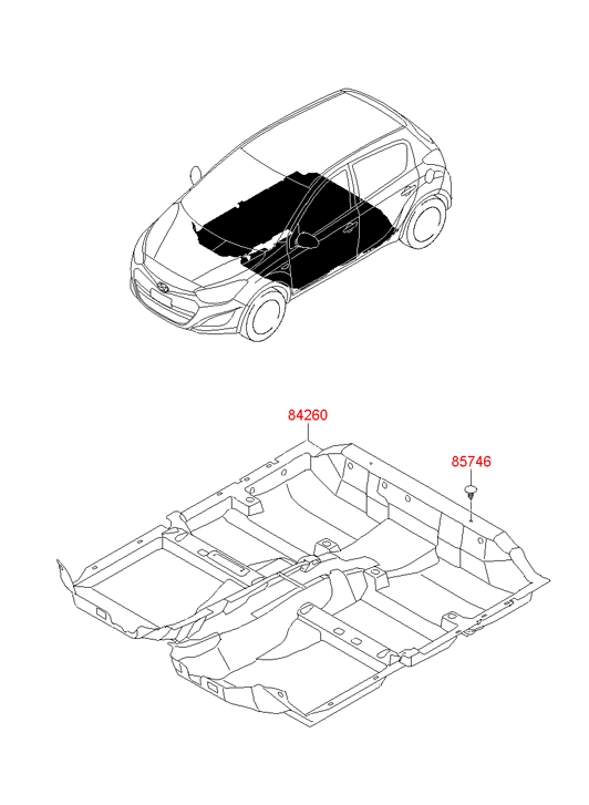 8574606000RY HYUNDAI