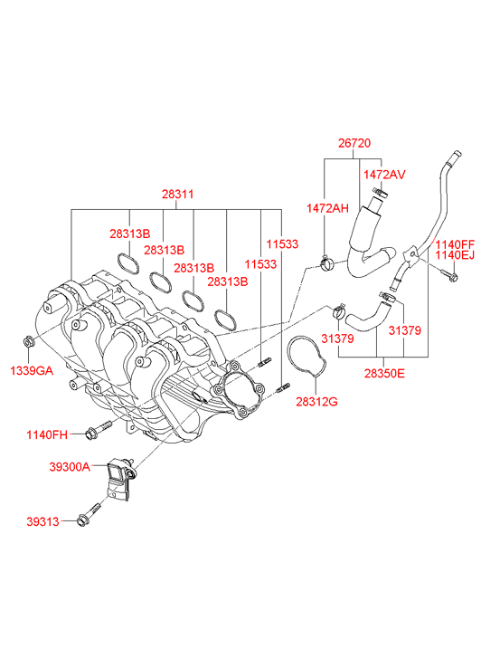 3932203000 HYUNDAI