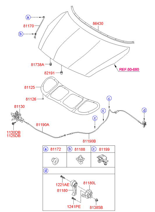 811761C000 HYUNDAI