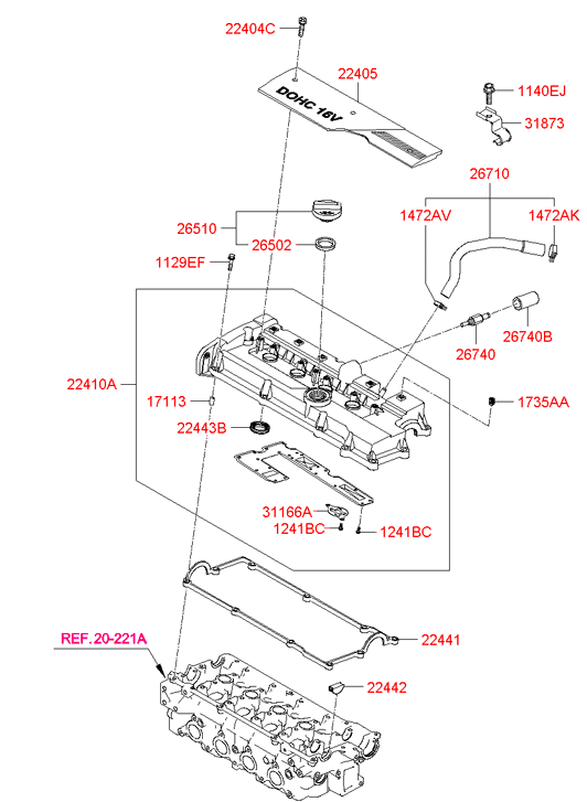 2241026635 HYUNDAI