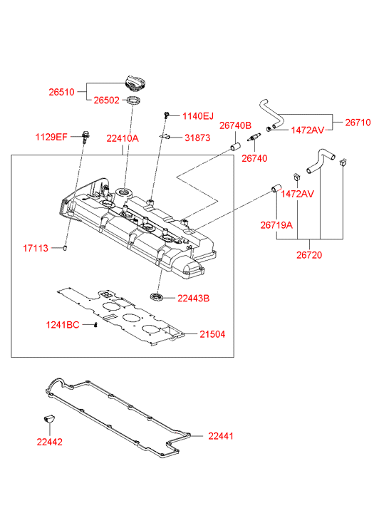 2241023100 HYUNDAI