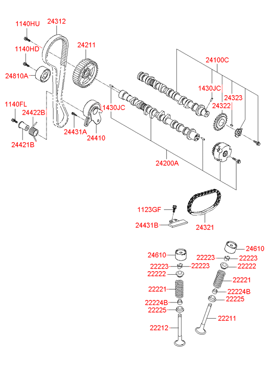 2222226000 HYUNDAI