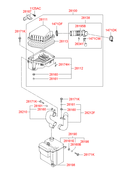 2813817800 HYUNDAI